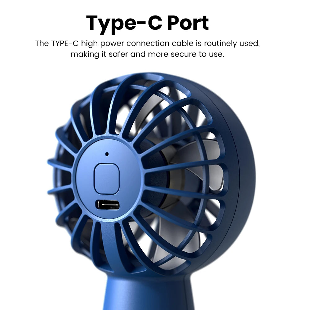 Compact USB Eyelash Fan
