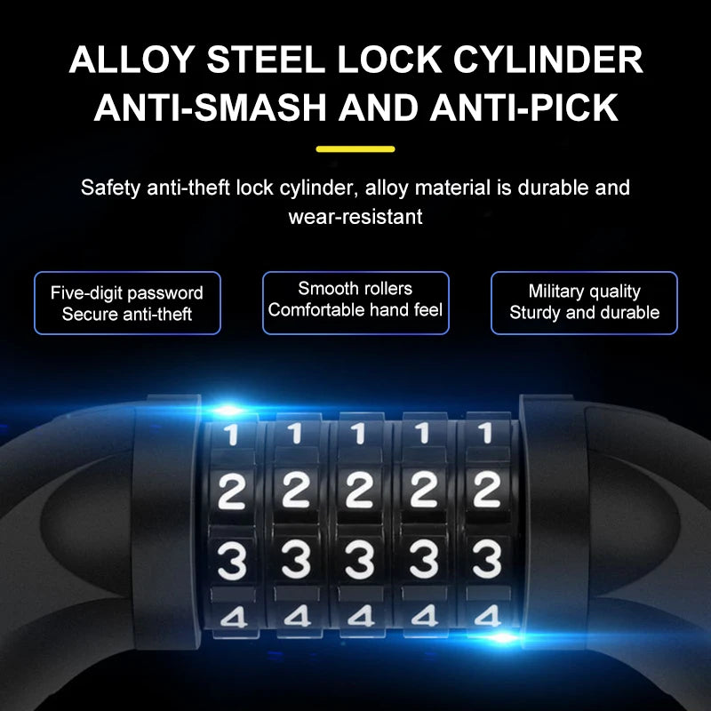 Anti-Theft 5-Digit Chain Lock