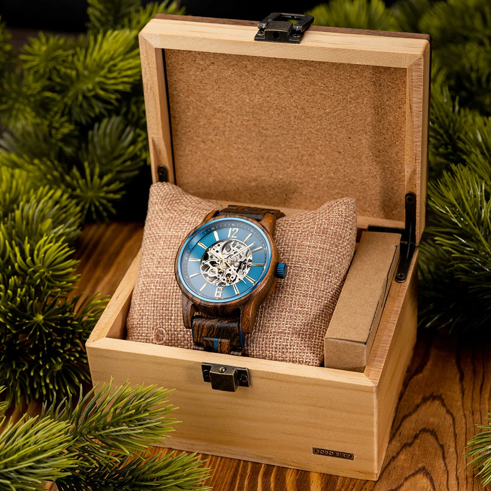 Blue Timber Elite watch