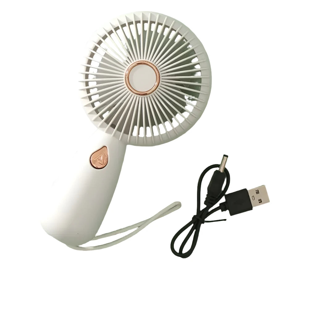 Creative Mini Fan with Colourful LED Lights