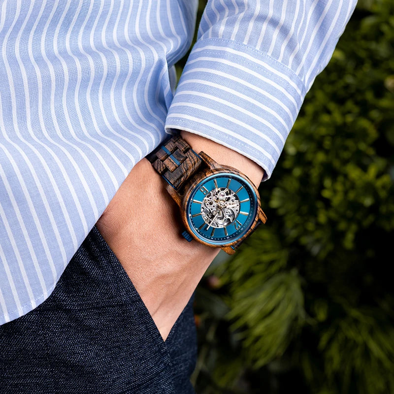 Blue Timber Elite watch