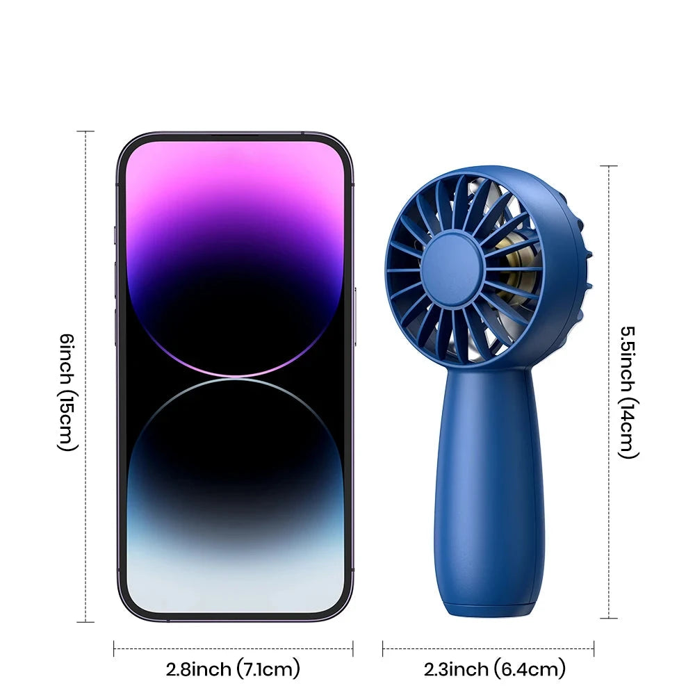 Compact USB Eyelash Fan