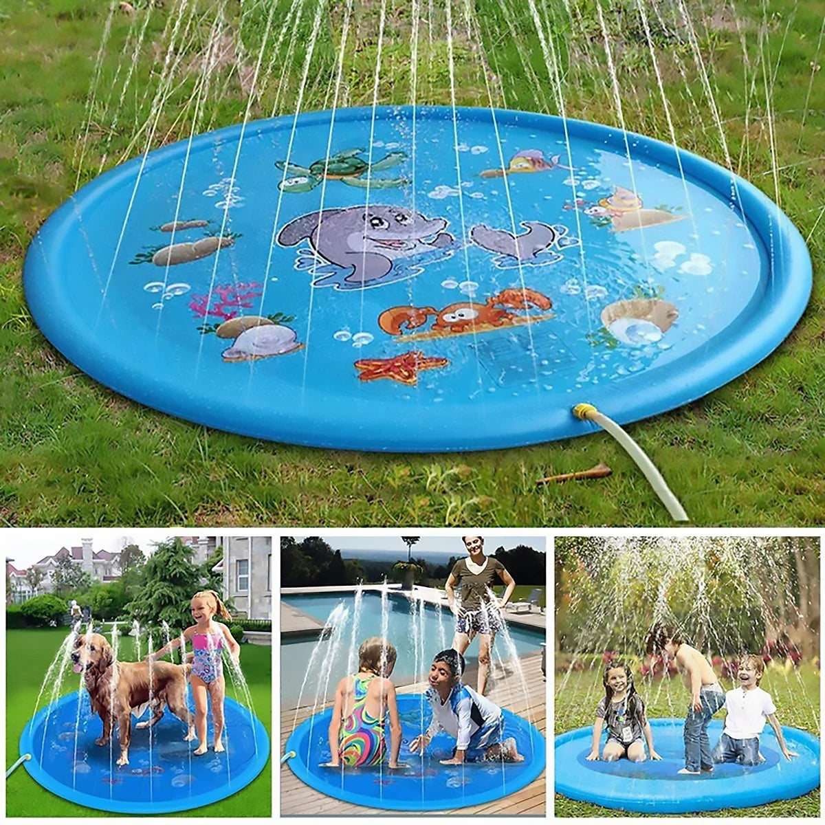 Inflatable Water Sprinkler Toy