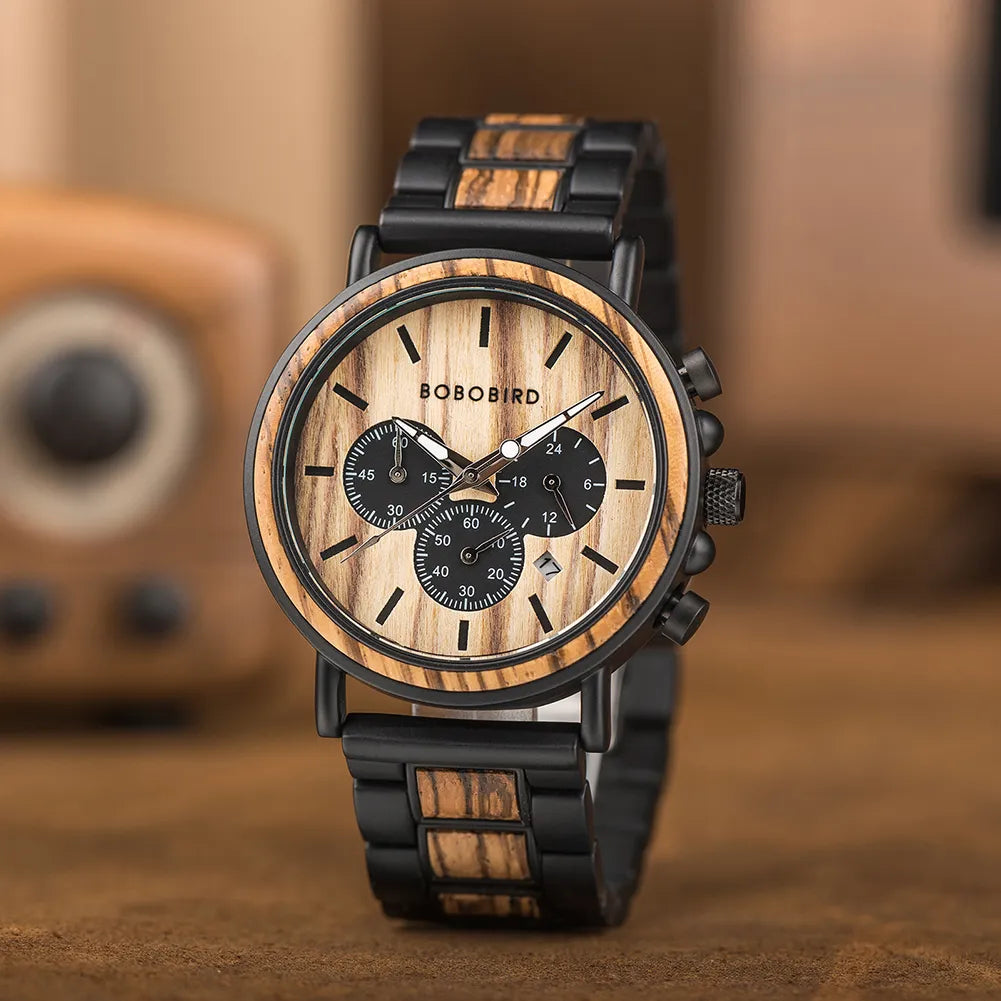 Walnut Noir Timepiece