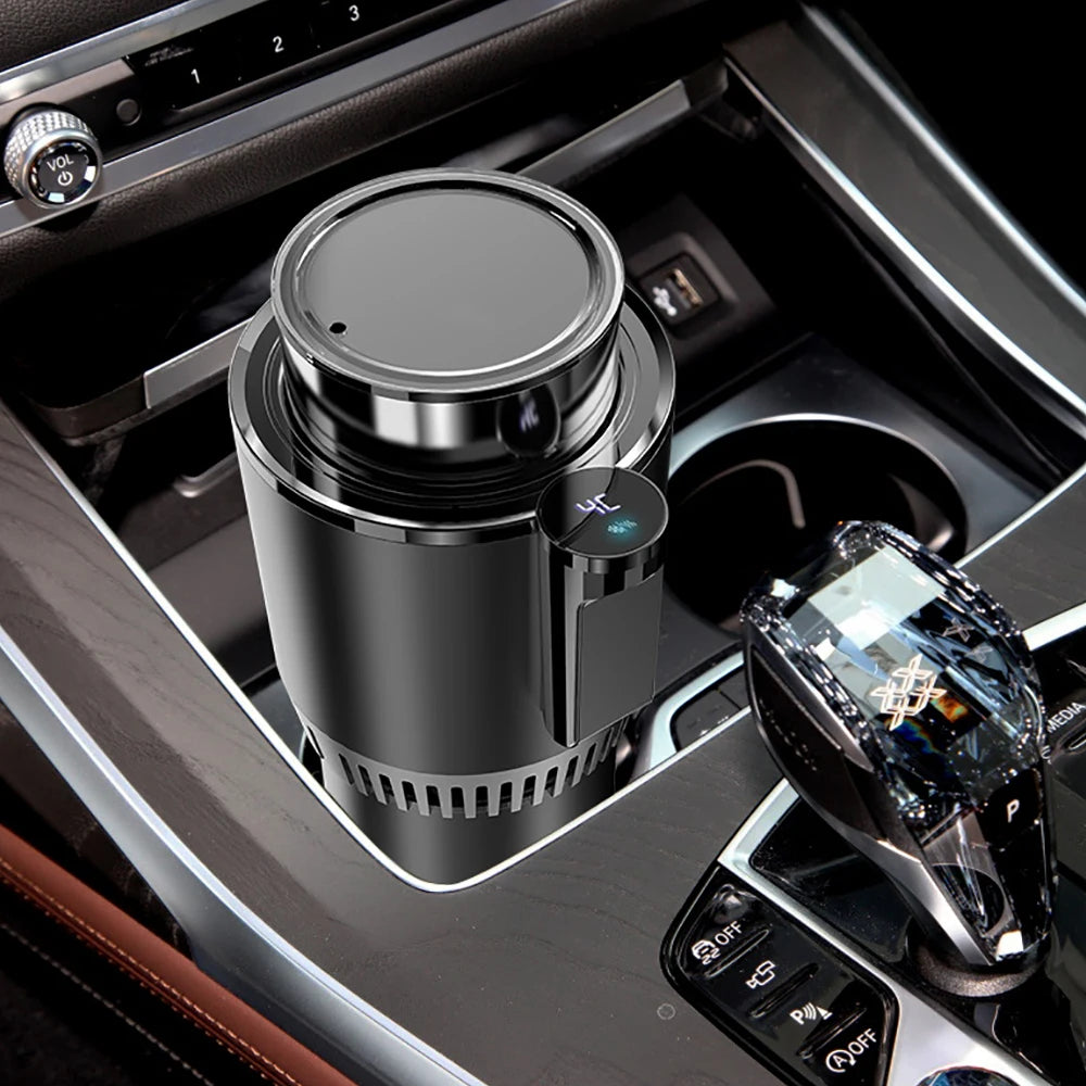 2-in-1 Car Hot & Cold Cup with Intelligent Digital Display