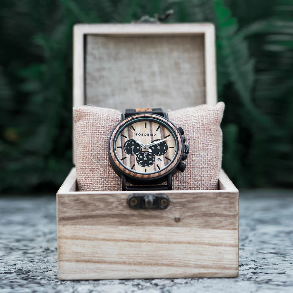 Walnut Noir Timepiece