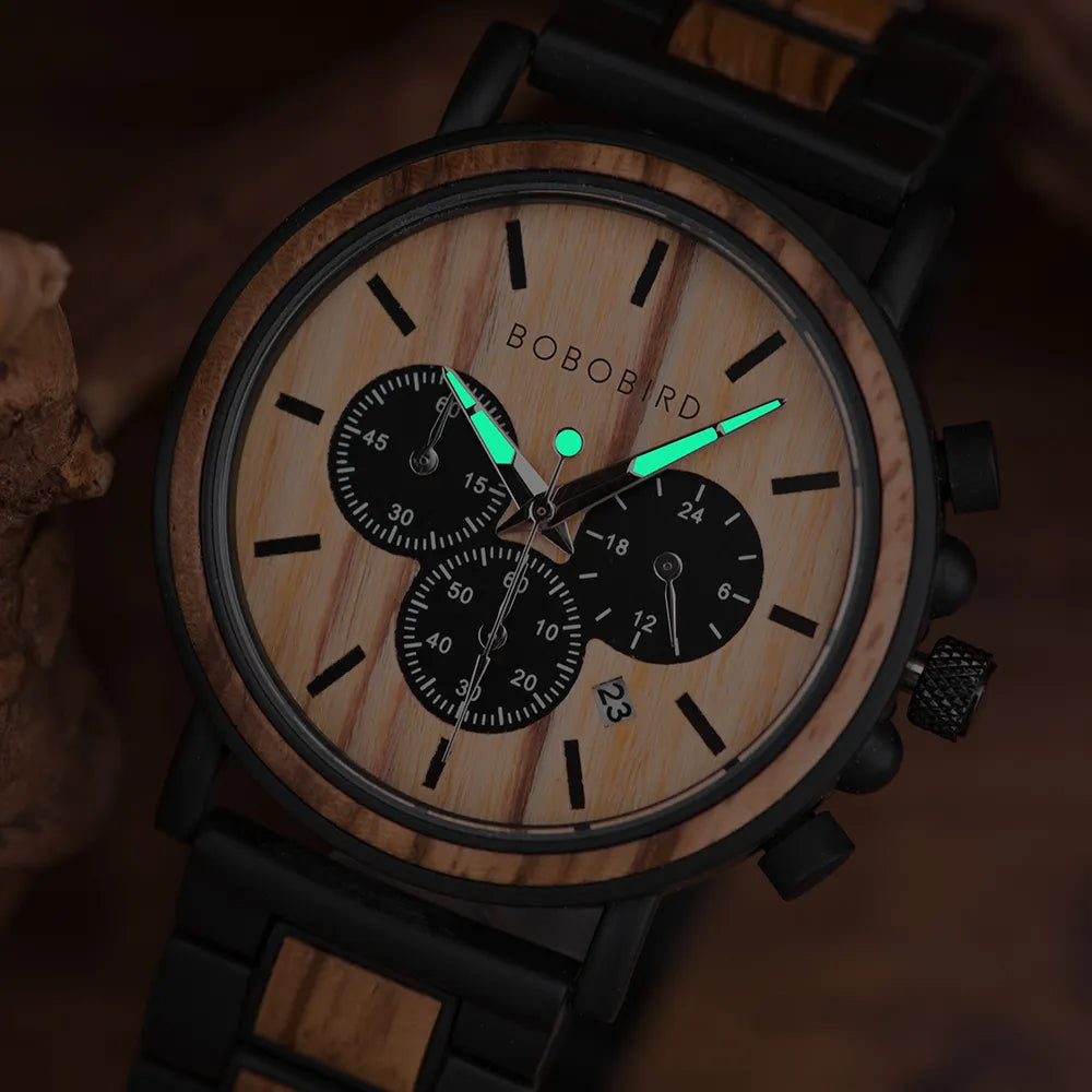 Walnut Noir Timepiece